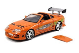 1:24 Brian's Toyota Supra A80 -- Orange -- Fast & Furious JADA