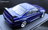 (Pre-Order) 1:18 NISMO 400R (BCNR33) -- Deep Marine Blue -- Ignition Model IG3655