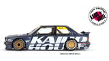 (Pre-Order) 1:64 BMW M3 (E30) Kaido Works V1 - Navy -- KaidoHouse x Mini GT KHMG154