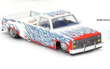 (Pre-Order) 1:64 Chevrolet Silverado -- Dually on Fire V2 -- KaidoHouse x Mini GT KHMG157