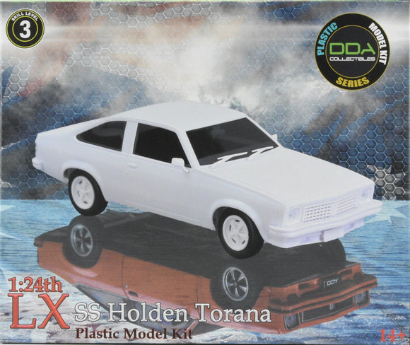 1:24 Holden LX SS Torana 6 Cylinder -- PLASTIC KIT -- DDA Collectibles