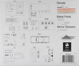 1:24 Holden LX SS Torana Slammed 308 Engine -- PLASTIC KIT -- DDA Collectibles