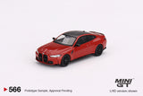 1:64 BMW M4 Competition (G82) -- Toronto Red Metallic -- Mini GT