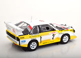 1:18 1985 Monte Carlo Rally -- Walter Rohrl -- #2 Audi Sport Quattro S1 -- IXO Models