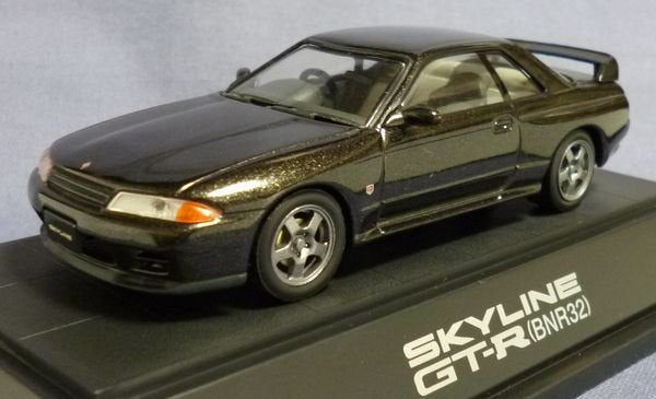 1:43 Nissan R32 Skyline GT-R -- Black -- Ebbro 43006
