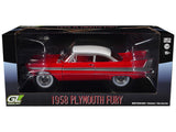 1:24 Christine -- 1958 Plymouth Fury -- Red/White -- Greenlight