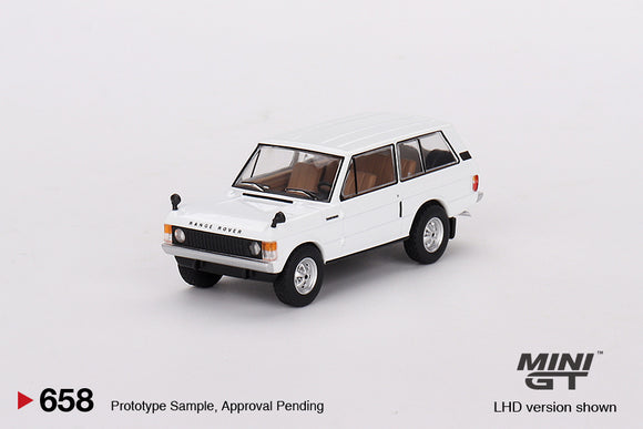 1:64 Range Rover -- Davos White -- Mini GT