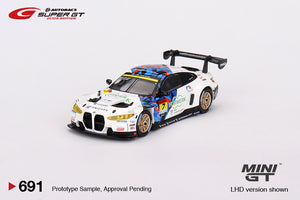 1:64 BMW M4 GT3 -- #7 2023 Super GT Series -- Mini GT