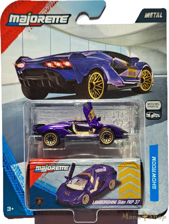 1:64 Lamborghini Sián FKP 37 -- Purple -- Majorette: Showroom Deluxe