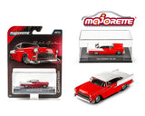 1:64 1955 Chevrolet Bel Air -- Red/White -- Majorette: Collection Deluxe