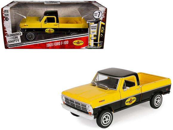 1:24 1969 Ford F-100 Pickup Truck -- Pennzoil -- Greenlight