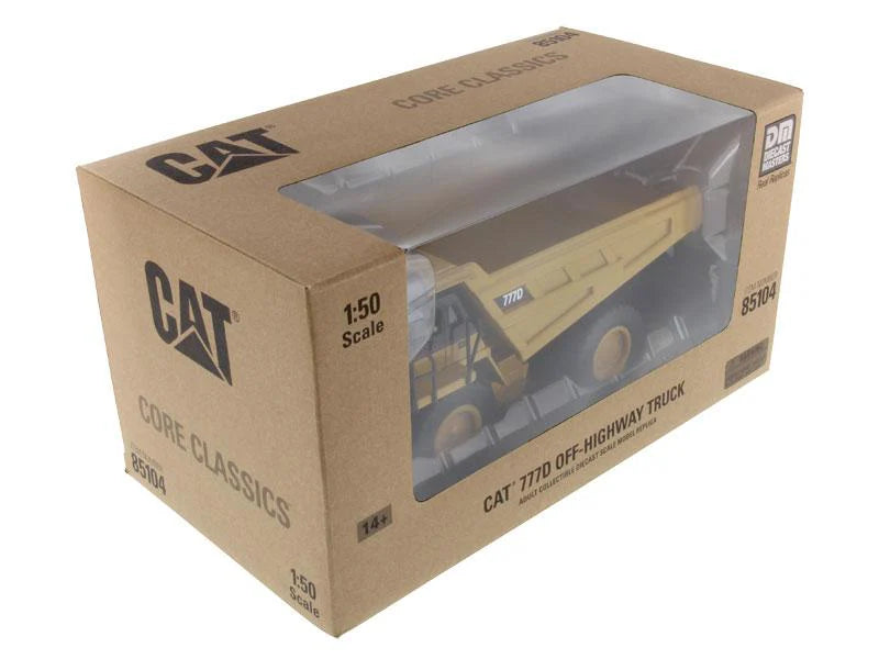 1:50 CAT 777D Off-Highway Truck -- Diecast Masters Caterpillar 85104C 1:50 CAT 777D Off-Highway Truck -- Diecast Masters Caterpillar 85104C