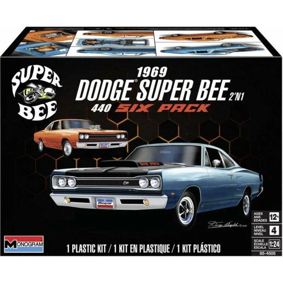 1:25 1969 Dodge Super Bee -- PLASTIC KIT -- Revell 14505