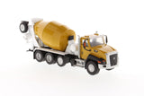 1:64 CAT CT660 Day Cab with Concrete Mixer -- Diecast Masters Caterpillar