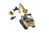 1:64 CAT 320F L Tracked Excavator w/Work Tools -- Diecast Masters Caterpillar