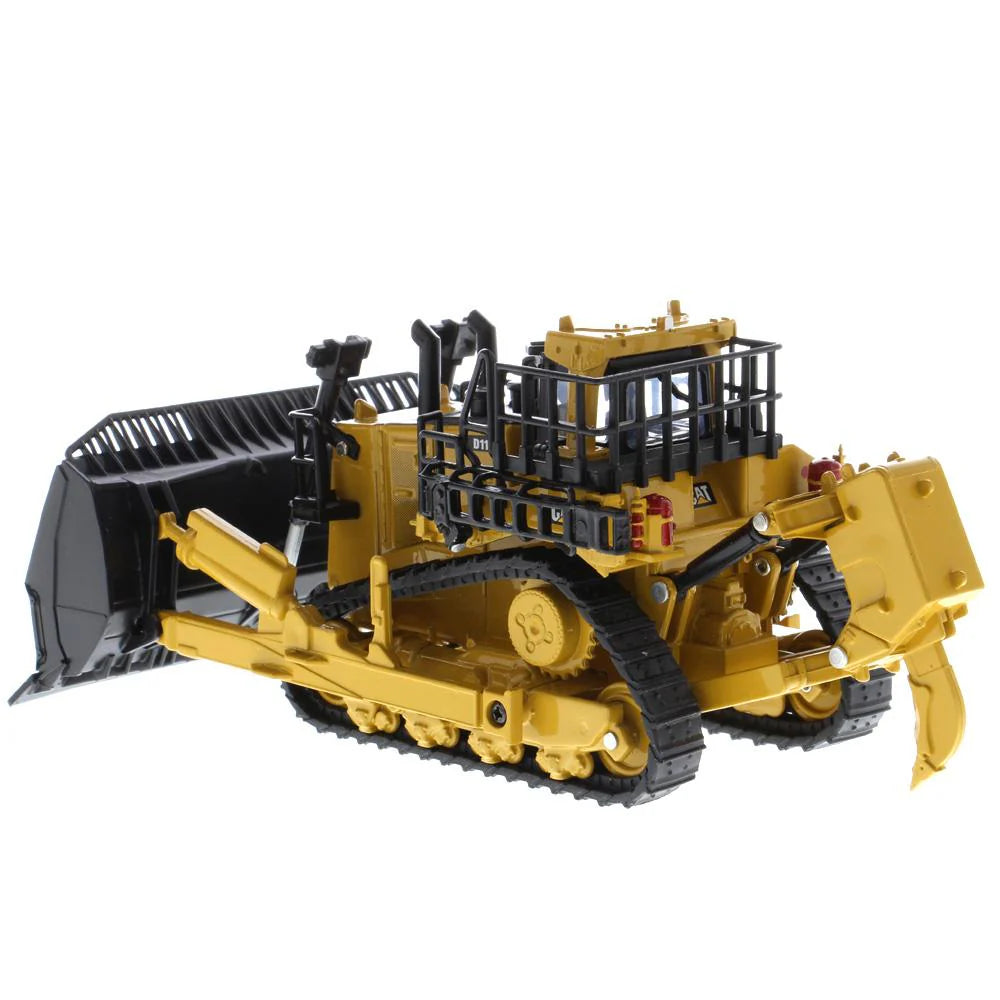 キャタピラー建機 CAT D11T Track-TypeTractor 1/64 1:64 CAT D11T Track-Type Tractor w/Attachments -- Diecast Masters Cate