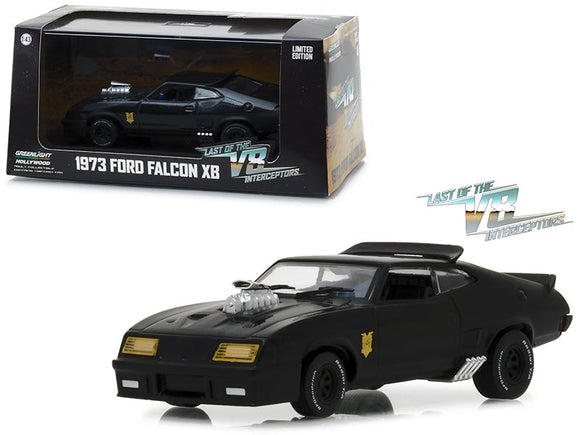 1:43 V8 Interceptor Mad Max - Black -- 1973 Ford Falcon XB -- Greenlight