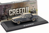 1:43 Creed -- 1967 Ford Mustang Coupe - Weathered Black -- Greenlight