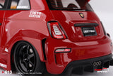 1:18 Fiat Abarth 595 LB-WORKS x Abas Works -- #49 Red -- TopSpeed Model TS0613