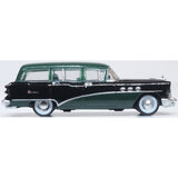 1:87 (HO) Buick Century Estate Wagon -- Balfin Green Black -- Oxford 87BCE54002