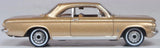 1:87 (HO) Chevrolet Corvair Coupe 1963 -- Saddle Tan -- Oxford 87CH63003