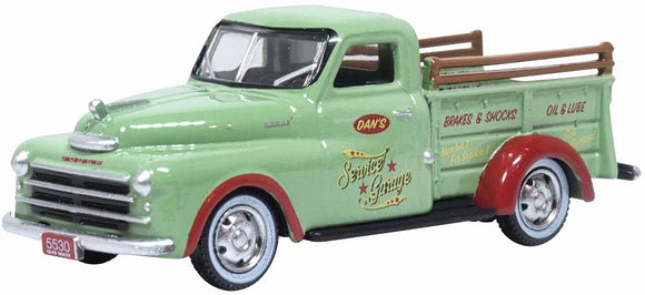 1:87 (HO) Dodge B-1B Pick Up 1948 -- Dan's Service Garage -- Oxford 87DP48003