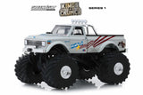 1:43 1970 Chevrolet K-10 Monster Truck "USA-1 Legacy" -- Greenlight