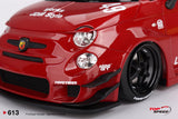 1:18 Fiat Abarth 595 LB-WORKS x Abas Works -- #49 Red -- TopSpeed Model TS0613