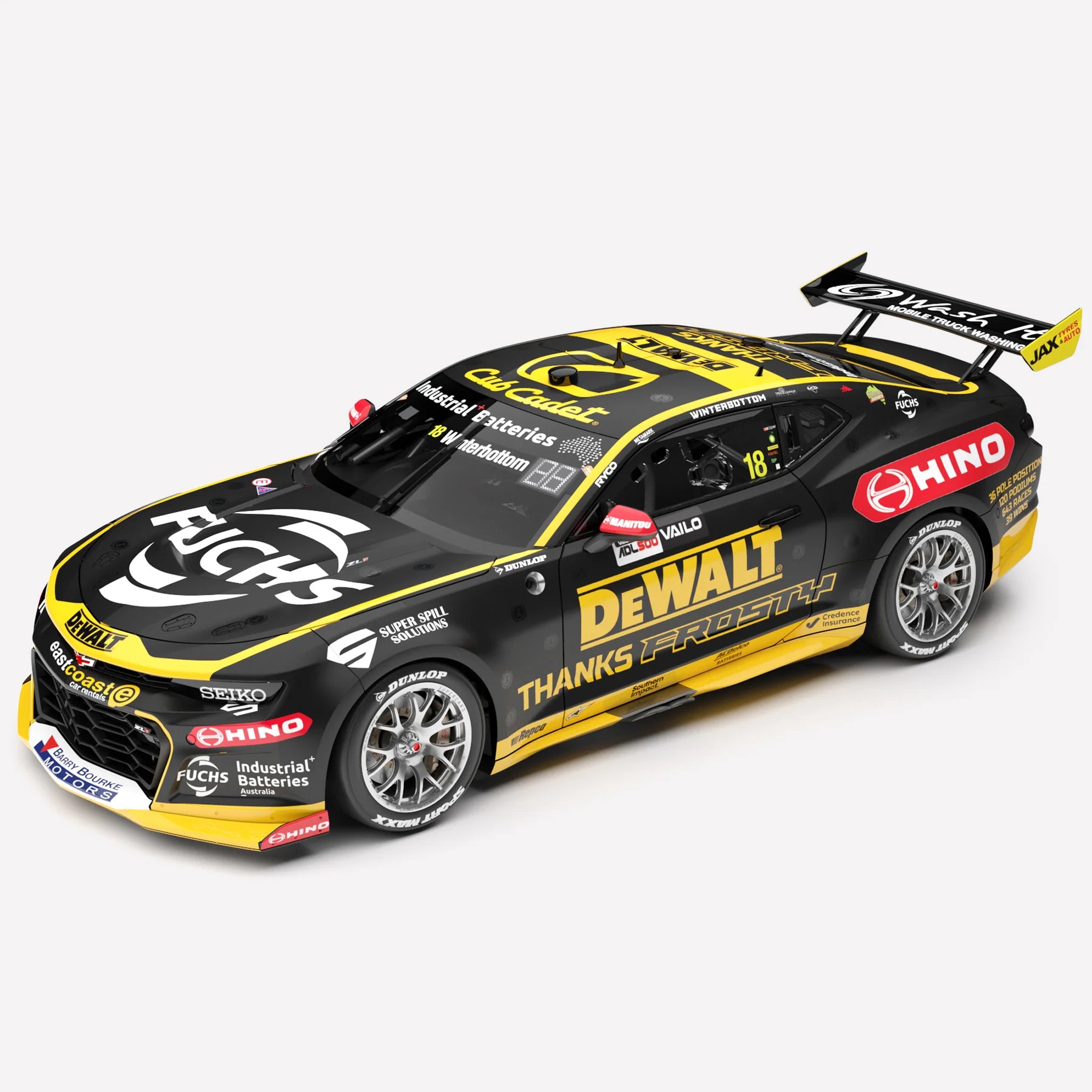 Apex 1/18 Ford Falcon – The Bottle-O Racing #5 – Mark Winterbottom 2017 – NEUF
