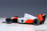 (Pre-Order) 1:18 1991 Ayrton Senna -- F1 World Champion -- McLaren MP4/6 -- AUTOart 89150