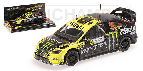 1:43 2009 Valentino Rossi -- #46 Ford Focus RS WRC07 -- Minichamps