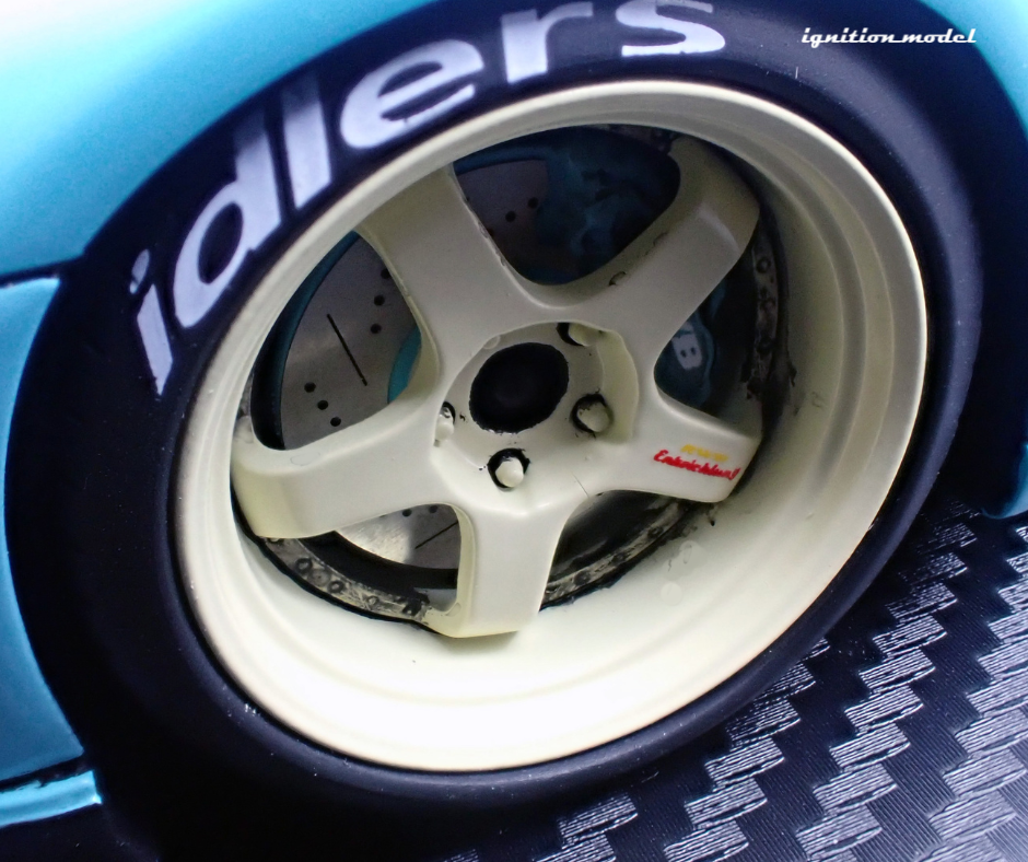 RWB997 ignition Model 1/18 ターコイズ 1:18 RWB 997 -- Turquoise Blue -- Ignition Model Porsche 911 IG3257