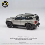1:64 2024 Toyota Land Cruiser LC 250 Prado -- Meteor Shower Grey -- PARA64