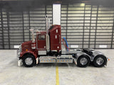 1:50 Kenworth SAR Aerodyne -- Burgundy w/Alloy Wheels -- Iconic Replicas Truck