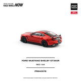 (Pre-Order) 1:64 Ford Mustang Shelby GT350R -- Race Red -- Pop Race