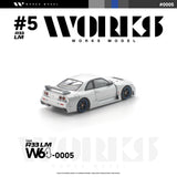 (Pre-Order) 1:64 Nissan Skyline GT-R R33 LM -- Silver -- Works Model