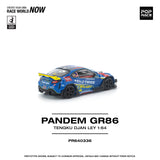 (Pre-Order) 1:64 Toyota GR86 PANDEM -- Tengku Djan Ley -- Pop Race