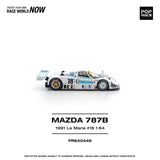 (Pre-Order) 1:64 1991 Le Mans 24h -- #18 Mazda 787B -- Pop Race