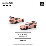 (Pre-Order) 1:64 RWB 930 (Porsche 911) -- "Pink Pig" #23 Pink -- Pop Race