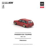 (Pre-Order) 1:64 BMW E30 Wagon PANDEM -- Red -- Pop Race