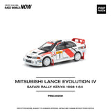 1:64 1998 Safari Kenya Rally -- #1 Mitsubishi Lancer Evo IV (4) -- Pop Race