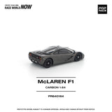 (Pre-Order) 1:64 McLaren F1 -- Carbon Edition -- Pop Race