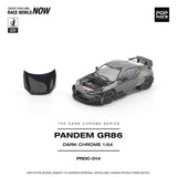 (Pre-Order) 1:64 Toyota GR86 PANDEM -- Dark Chrome Series -- Pop Race
