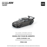 (Pre-Order) 1:64 Mazda RX-7 (FC3S) RE-AMEMIYA -- Dark Chrome Series -- Pop Race