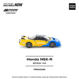 (Pre-Order) 1:64 Honda NSX-R -- SPOON Blue/Yellow -- Pop Race