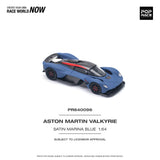 1:64 Aston Martin Valkyrie -- Satin Marina Blue -- Pop Race