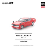 (Pre-Order) 1:64 Toyota TA22 Celica -- Red -- Pop Race