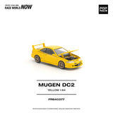 (Pre-Order) 1:64 Honda Integra DC2 MUGEN -- Yellow -- Pop Race