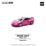 1:64 RWB 997 -- Pink -- Pop Race Porsche 911