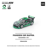 (Pre-Order) 1:64 Toyota Supra (A90) PANDEM -- GOODRIDE Green/Black -- Pop Race